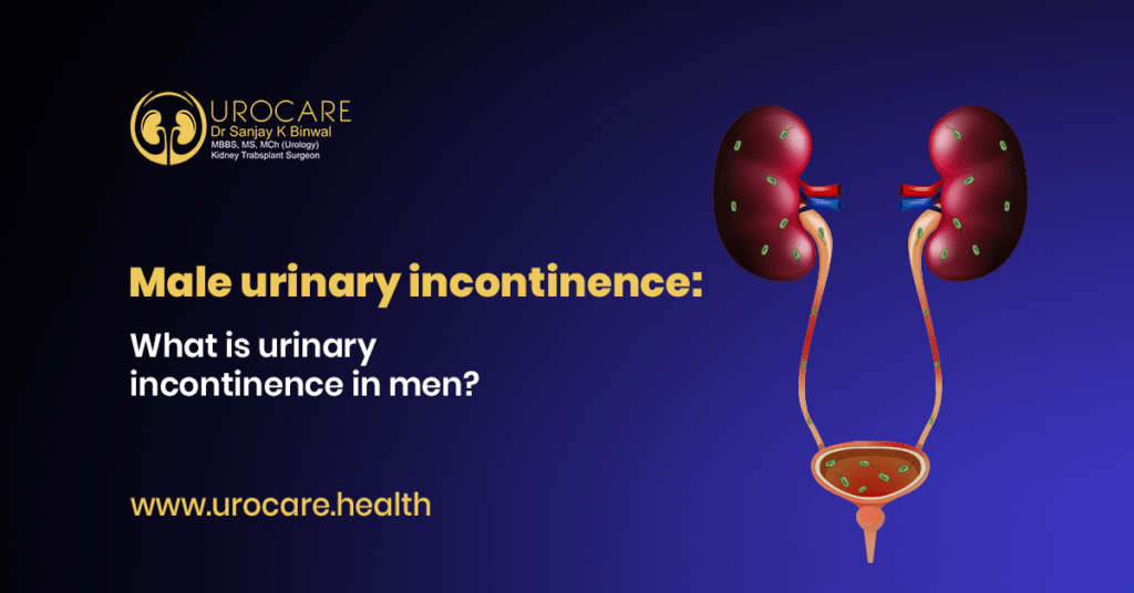 Male urinary incontinence